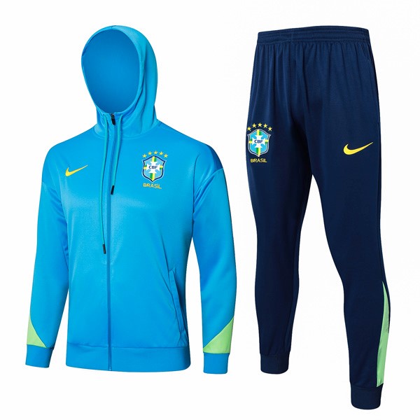 Chandal Con Capucha Brasil 2024/25 Azul 3